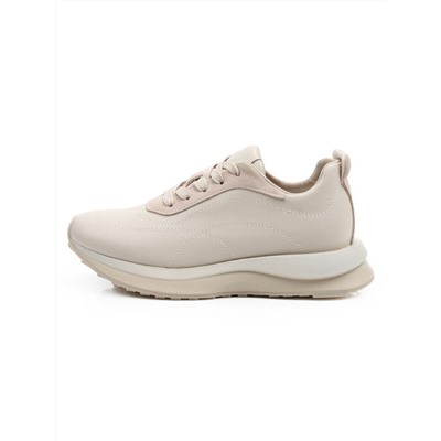 03-A180-2 LT. BEIGE Кроссовки женские (натуральная кожа)