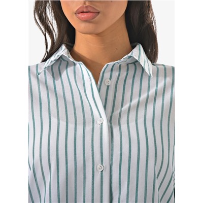 Женская рубашка оверсайз хлопок CRACPOT