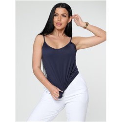 Джимена - топ темно-синий