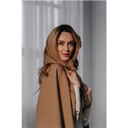 Косынка вязаная мериносовая, Песок