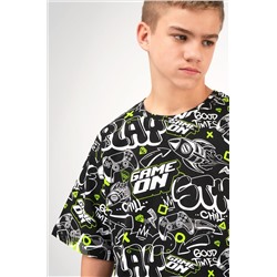 Детская футболка оверсайз Happyfox