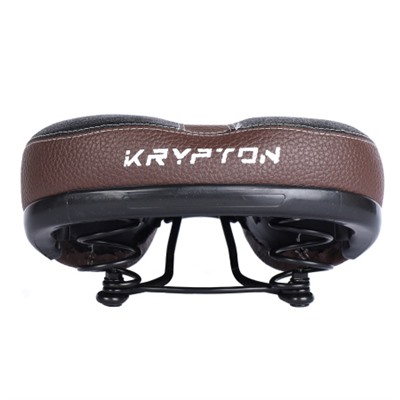 Седло велосипедное комфортное KRYPTON KRPT-133A, размер: 275x230 /уп 20/
