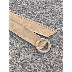AB.Z. SAFARY crudo+Ab.Zapatos Pelle cinturon seraje (160) beig АКЦИЯ