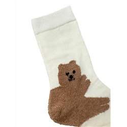 Носки р.35-40 "Зверюшки на Пятках" Мишка