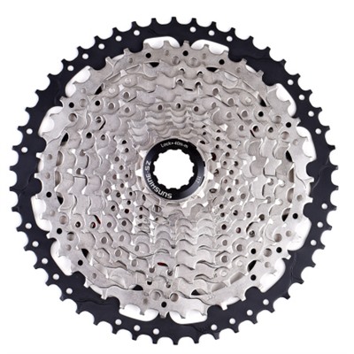 Кассета SUNSHINE MTB. 12 скоростей. 11-50T. HR12-50. никелиров. ALU паук. 595 г /уп 20/