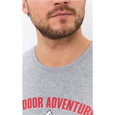 Футболка F511-06-881 grey melange