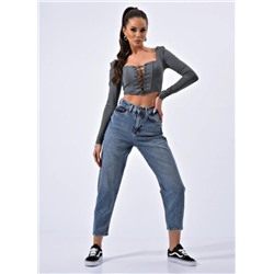 Женские джинсы слоучи CRACPOT