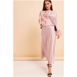 COCOCO 11194 пудровый, Блуза,  Юбка