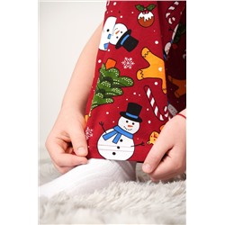 Детская новогодняя пижама Happyfox