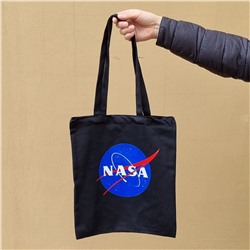 Сумка шоппер холщовая, плотная, с принтом, арт.100.242