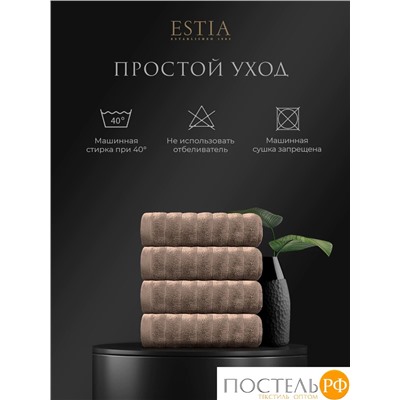 ESTIA ТОРЛЕЙ беж К-т полотенец 50х80-4, 100% хлопок, 500 г/м2