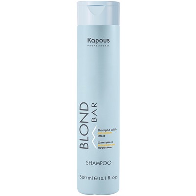 Шампунь с антижелтым эффектом «Blond Bar» Kapous 350 мл 31431