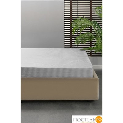 MEDSLEEP ЛИНДАУ св сер Простыня 180х220, 1 пр., хл.