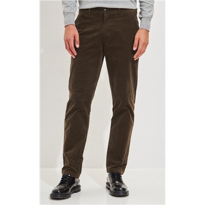 Брюки вельвет Р321-0800 brown