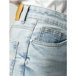 Прямые джинсы из эластичного денима