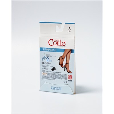 CONTE SUMMER 8 (2 пары) Носки женские