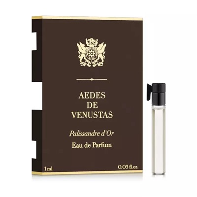 AEDES DE VENUSTAS PALISSANDRE D`OR edp (w) 1ml пробник