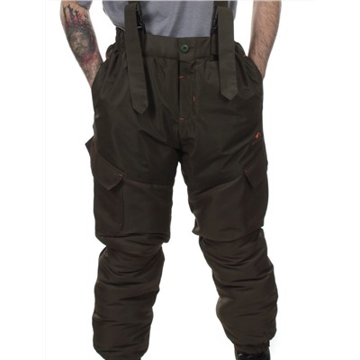 DY002 KHAKI Костюм охотника зимний (холлофайбер на -40 мороз)