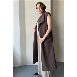 Жилет  LAMB079/01/Кофейный