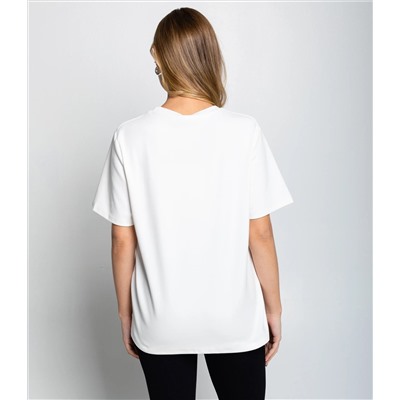 Футболка #КТ6120, белый