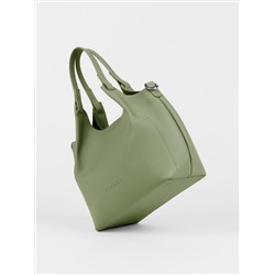 Женская кожаная сумка Richet 3260LN 807 Зеленый