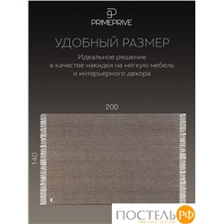Prime Prive  ЛАРС Плед кор 140х200/10х2 см, 1 пр, 100% шерсть , 350 гр/м2