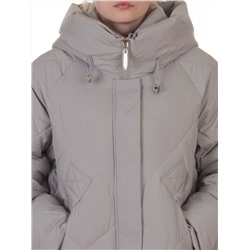 A620 GRAY Пальто зимнее женское (200 гр. био-пух)