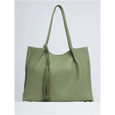 Женская кожаная сумка Richet 2055LN 753 Зеленый