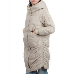 3064 LT. BEIGE Пуховик зимний женский (80% пух, 20% перо)