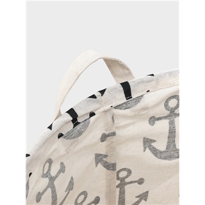 Корзина для белья Доляна «Якорь», 40×40×48.5 см, МИКС