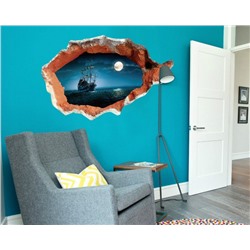 Наклейка для интерьера 3D - AY8012 - 67Х113 см