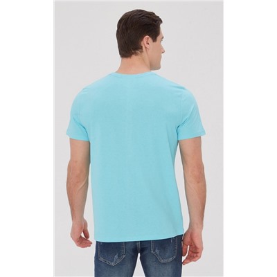Футболка F911-6000bb turquoise