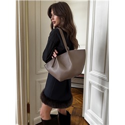 Женская кожаная сумка Richet 3287LG 862 Тауп