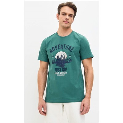 Футболка F411-06-838 d.green