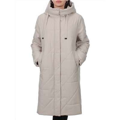 1132 BEIGE Пальто зимнее облегченное женское (холлофайбер 150 гр.)