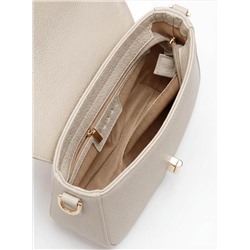 Женская кожаная сумка Richet 3292LG 891 Бежевый