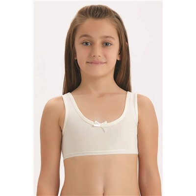 4768-08 Топ для девочки кремовый (BAYKAR)