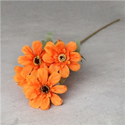 Цветок искусственный Ромашка 60 см / W01003-16 /уп 600/