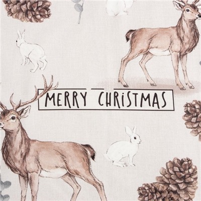 Полотенце «Этель» Deer and bumps, 40×73 см, 100% хлопок, саржа 190 г/м²