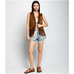 Жилет #КТ9833, коричневый