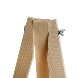 Мольберт демонстрационный напольный «Тренога», 160×70×60 см (профиль 36×18 мм)