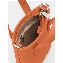 Женская кожаная сумка Richet 3261LN 832 Оранжевый