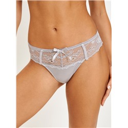 Трусы стринг жен Versailles серый Infinity Lingerie