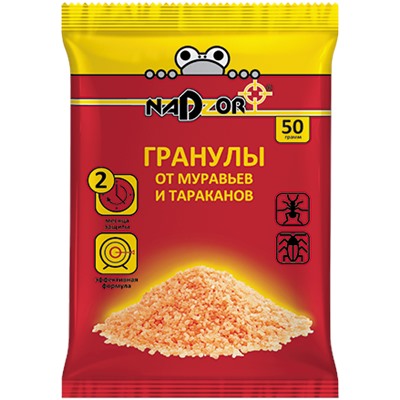 Nadzor Гранулы от муравьев 50г 100шт/уп