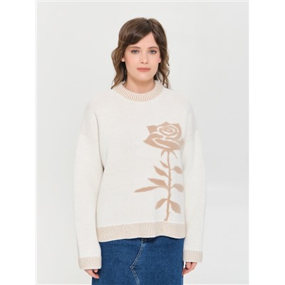 Джемпер вязаный с длинными рукавами