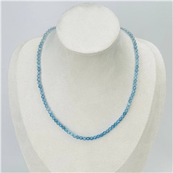 Радуга Самоцветов Колье из Аквамарина (градиент)