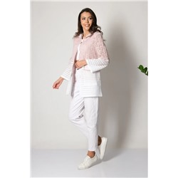 Кардиган Д 2514/пудровый