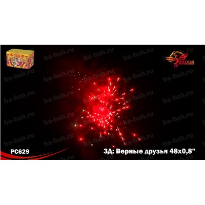 Фейерверк РС6550 Верные друзья (0,8" х 48)