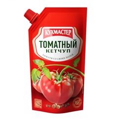 Кетчуп КУХМАСТЕР "Томатный", 350 г (дой-пак)