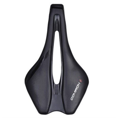 Седло велосипедное MTB хромолевое COMIRON MERCKX CM-01 240X140, Технологии: DW, ED, Верх: PU принтованный глянец/Цвет: Чёрный /уп 40/